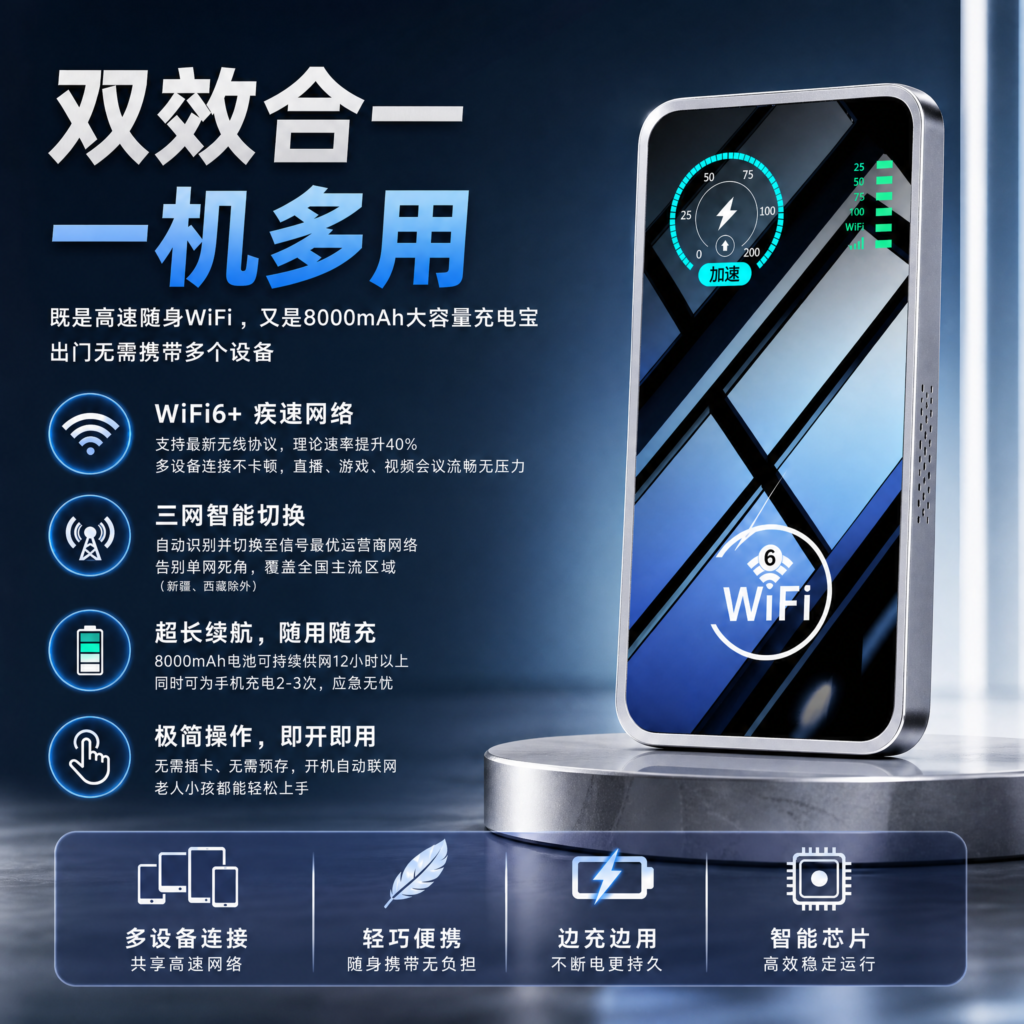 图片[1]-三网8000毫安充电宝随身WIFI有禁区