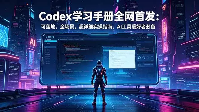 （18871期）Codex学习手册全网首发：可落地，全场景，超详细实操指南，AI工具爱好者必备