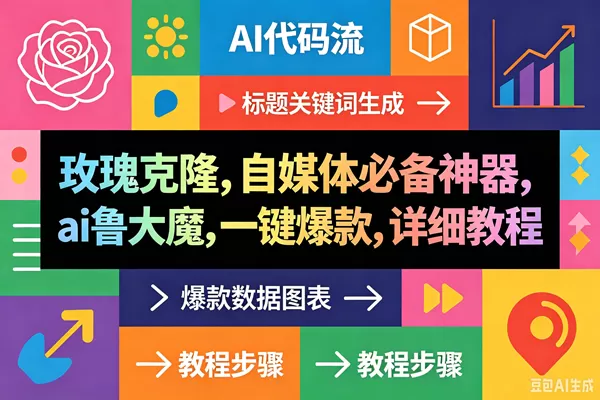（18497期）玫瑰克隆神器，一键ai大魔，爆款工具，自媒体必备，60多个功能的详细教程