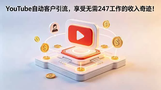 （18658期）YouTube 自动客户引流，享受无需 247 工作的收入奇迹！【原创双语字幕】
