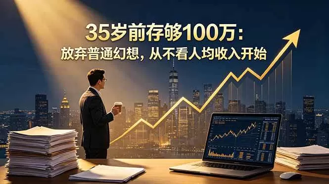 （18689期）35岁前存够100万：放弃普通幻想，从不看人均收入开始