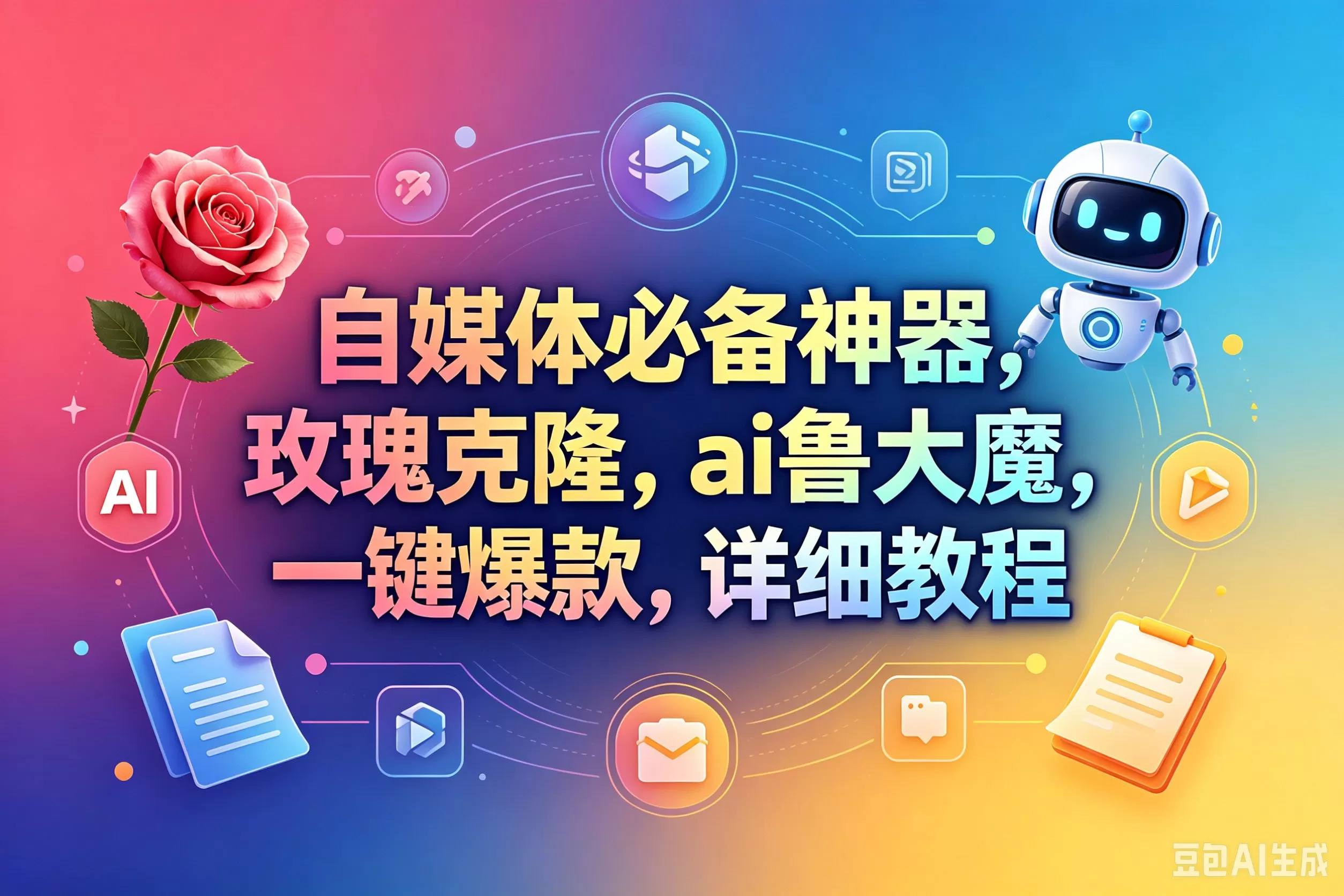 （18292期）玫瑰克隆神器，一键爆款工具，自媒体必备，60多个功能的教程