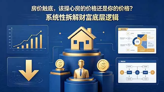 (18602期)付费文章:房价触底,该操心房的价格还是你的价格?系统性拆解财富底层逻辑 (18602期)付费文章:房价触底,该操心房的价格还是你的价格?系统性拆解财富底层逻辑